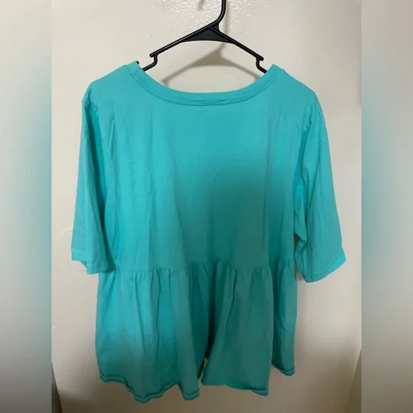 ✨Women’s Zenana Short Sleeve Top Size 3X - Picture 5 of 7